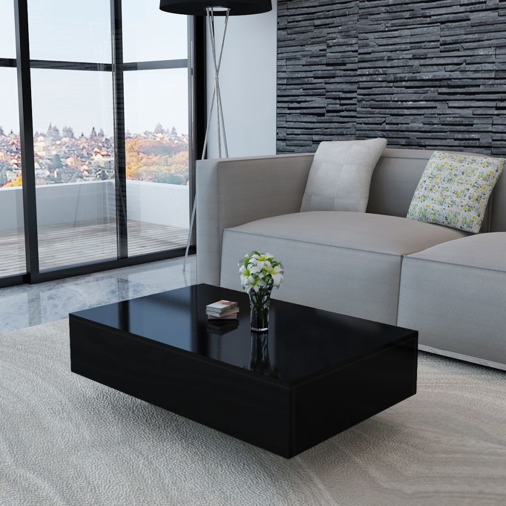 vidaXL Coffee Table Rectangular End Table Side Table Living Room Furniture-7